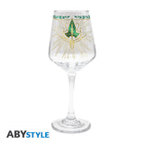 The Lord of the Rings - Lorien Leaf Stemmed Glass Glassware - Tophatter Daily Deals