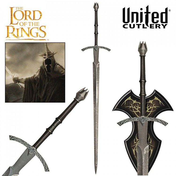 Lord Of The Rings - United Cutlery Officially Licensed Witch King Sword Sword - Tophatter Daily Deals