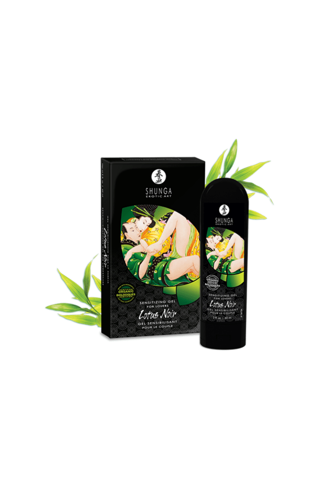 Shunga - Lotus Noir Sensitizing Gel For Lovers - 2oz Liquid - Tophatter Daily Deals