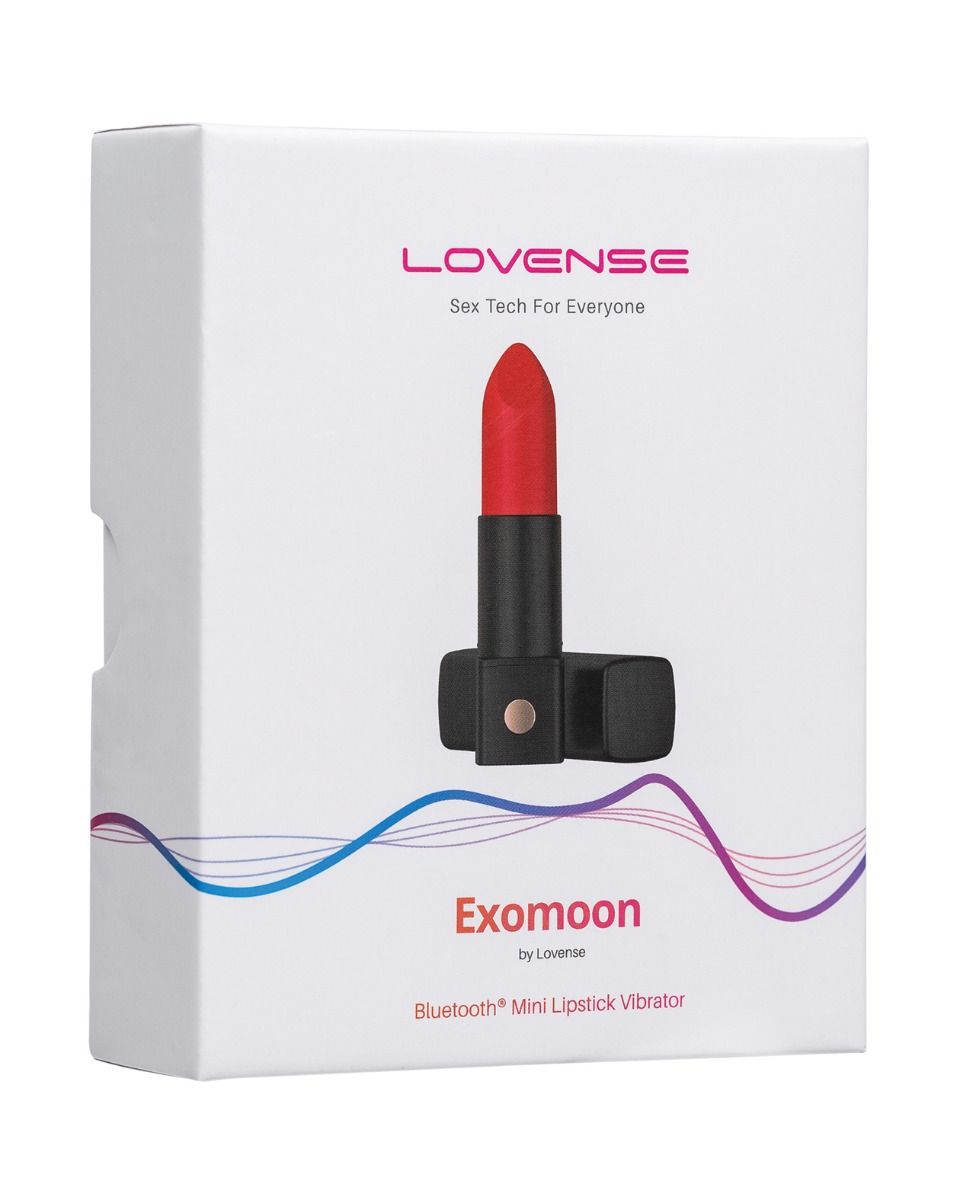 Lovense Exomoon Lipstick Vibe - Tophatter Daily Deals
