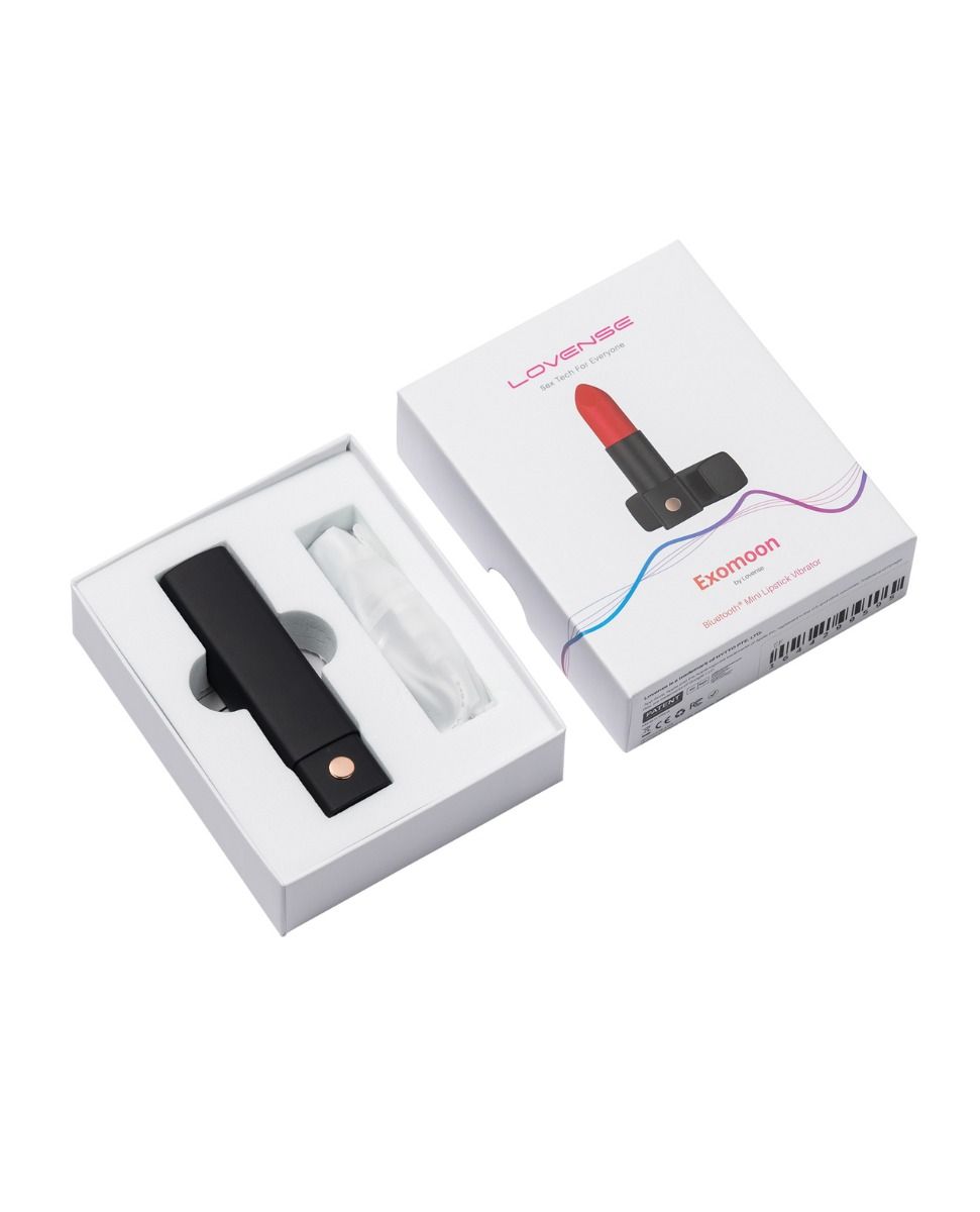 Lovense Exomoon Lipstick Vibe - Tophatter Daily Deals