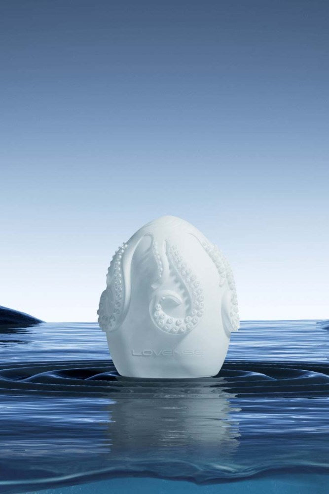Lovense - Kraken Egg Masturbator - White Sex Toy - Tophatter Daily Deals