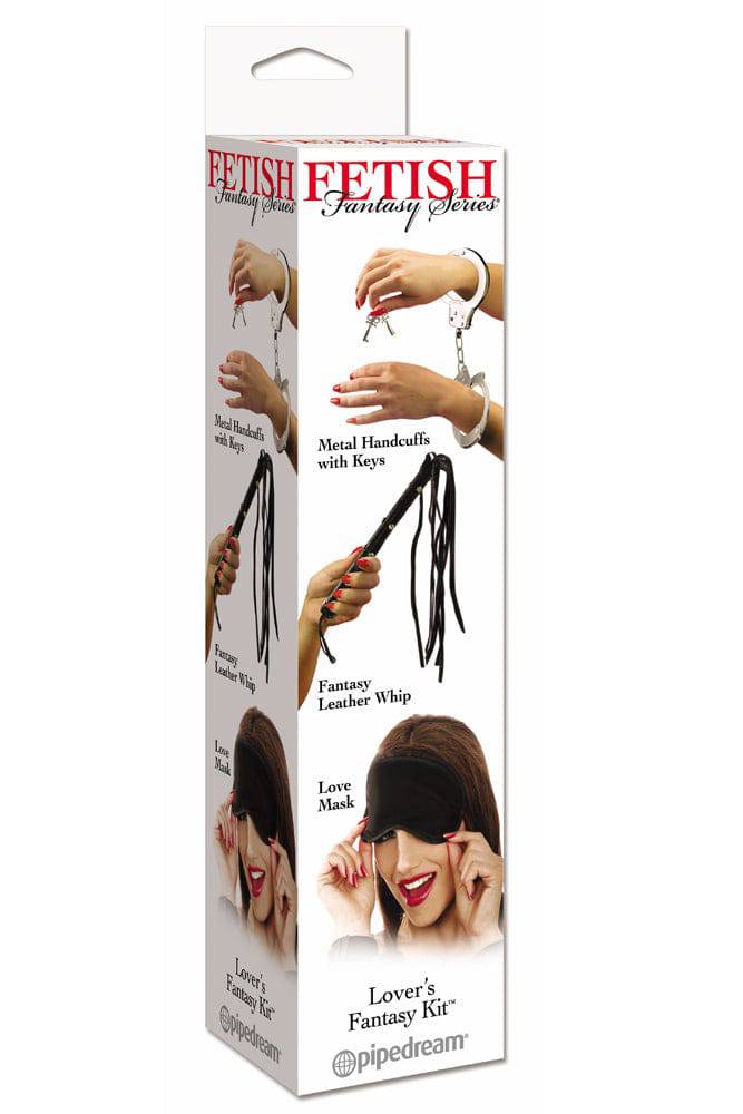 Pipedream - Fetish Fantasy - Lover's Fantasy Kit - Black BDSM - Tophatter Daily Deals