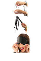 Pipedream - Fetish Fantasy - Lover's Fantasy Kit - Black BDSM - Tophatter Daily Deals