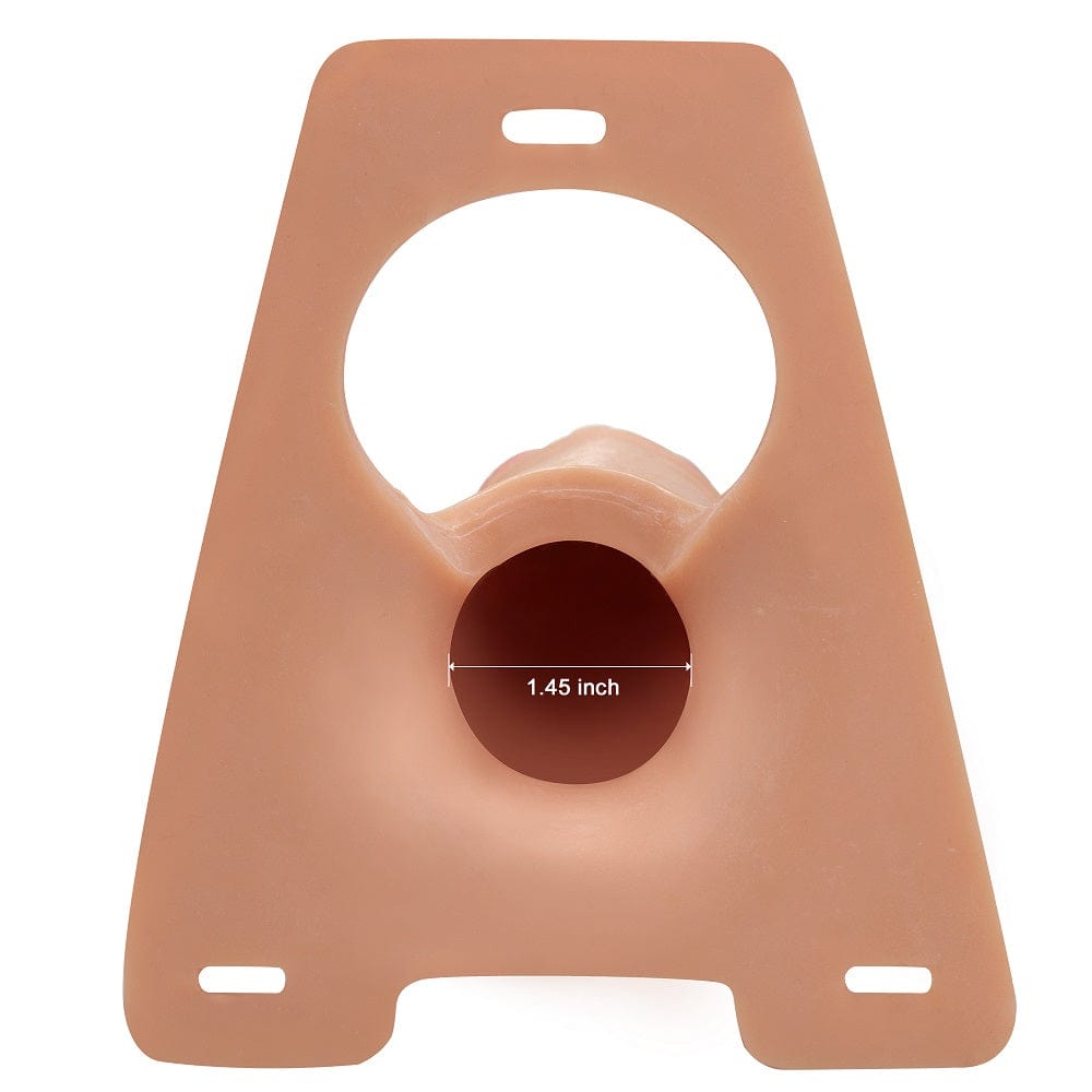 Hollow Big 8.5 Inch Strap-On (Flesh) – Silicone Hollow Dildo Strap-On > Dildos > Hollow Strap Ons - Tophatter Daily Deals