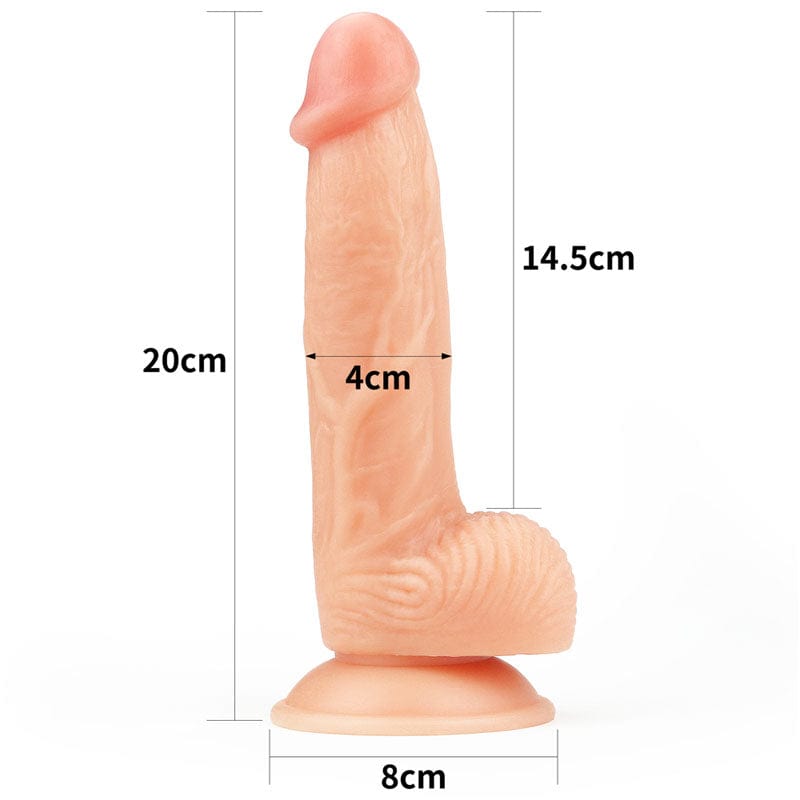 The Ultra Soft Dude 20.3 Centimeter 8 Inch Dong > Dildos > Realistic Dildos - Tophatter Daily Deals
