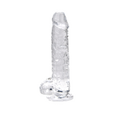 Loving Joy 7.5 Inch Clear Dildo with Balls – Realistic Suction Cup Dildo 7.5 Inch Length 1.4 Inch Diameter > Dildos > Realistic Dildos - Tophatter Daily Deals