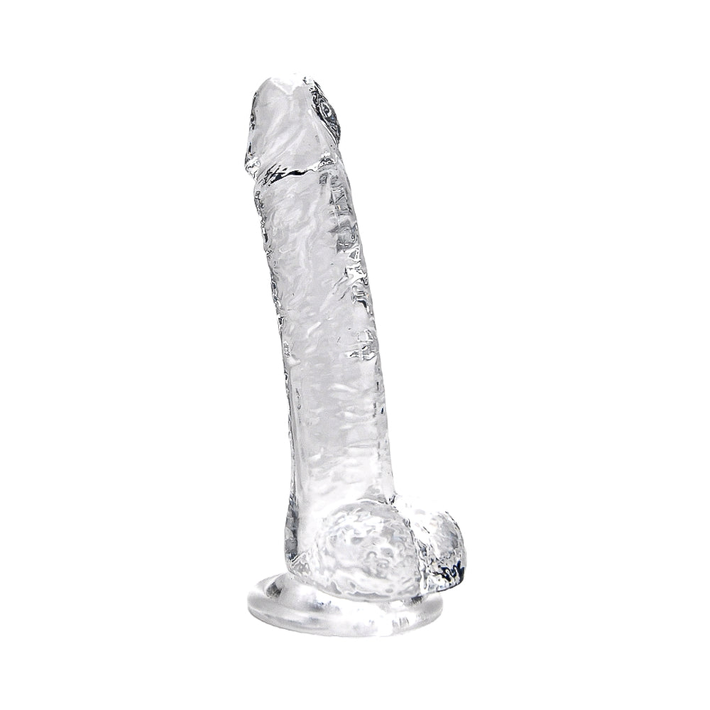 Loving Joy 7.5 Inch Clear Dildo with Balls – Realistic Suction Cup Dildo 7.5 Inch Length 1.4 Inch Diameter > Dildos > Realistic Dildos - Tophatter Daily Deals