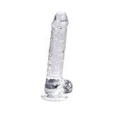 Loving Joy 7.5 Inch Clear Dildo with Balls – Realistic Suction Cup Dildo 7.5 Inch Length 1.4 Inch Diameter > Dildos > Realistic Dildos - Tophatter Daily Deals