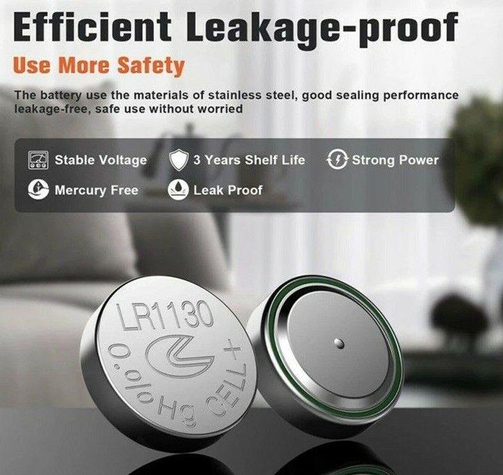 LR1130 / AG10 ALKALINE BATTERY 1.55V 1's - Tophatter's Army Deals ACCESSORIES - Tophatter Daily Deals