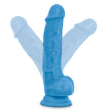 Neo 7.5 Inch Dual Density Cock With Balls (Neon Blue) – 7.5 Inch Realistic Dildo > Dildos > Realistic Dildos - Tophatter Daily Deals