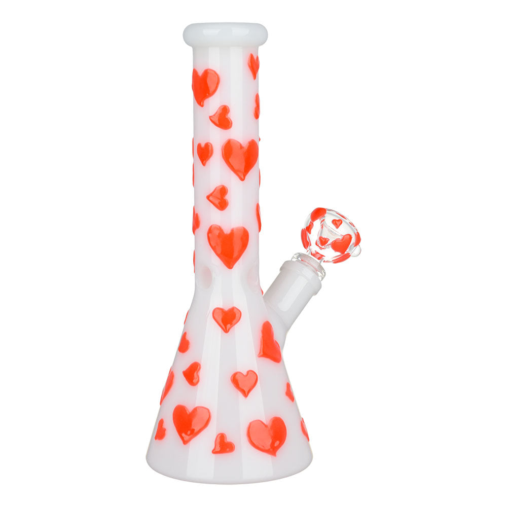 Luminescent Love Beaker Bong Bongs - Tophatter Daily Deals
