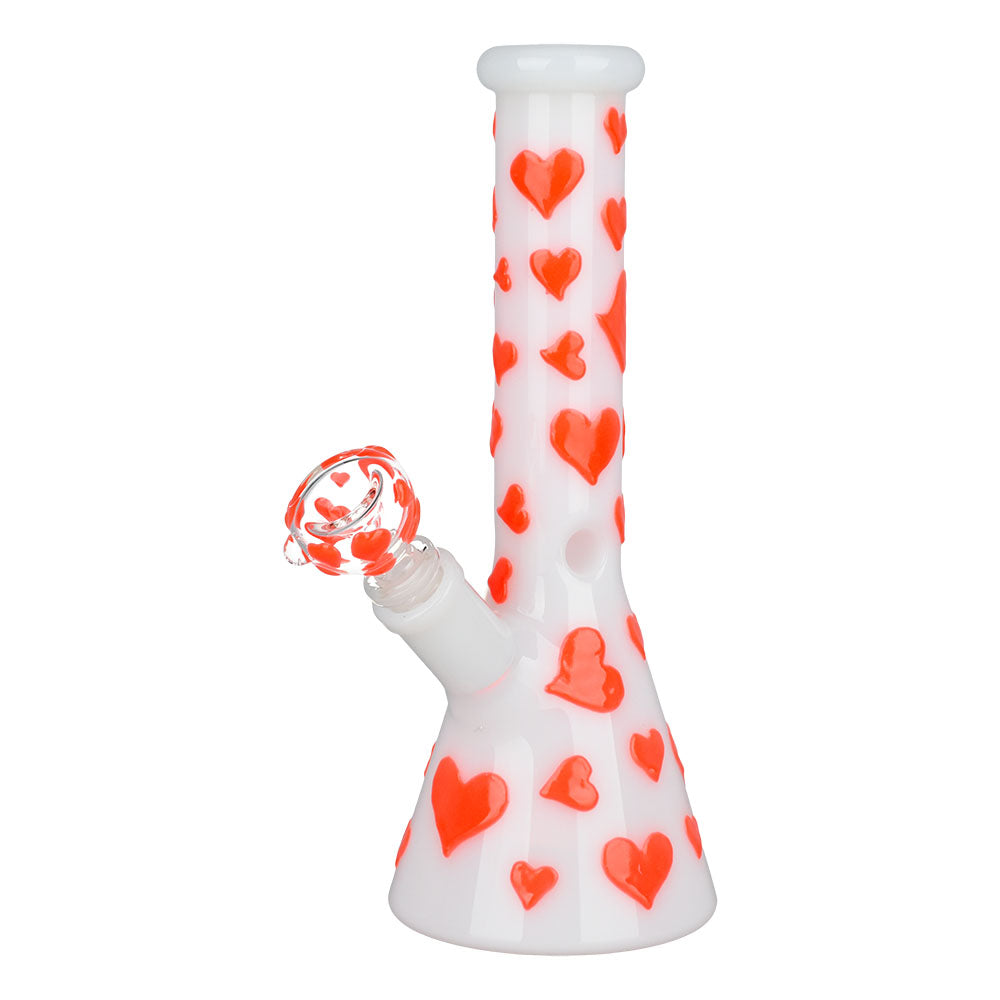Luminescent Love Beaker Bong Bongs - Tophatter Daily Deals
