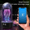 Luminous Jellyfish Lamp With Clock And Bluetooth Speaker "Jellonimo™" Speakers - Tophatter Daily Deals