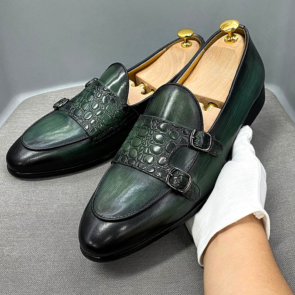 Luxury Men Genuine Cow Leather Dress Shoes Men Dresses Shoes - Tophatter Daily Deals