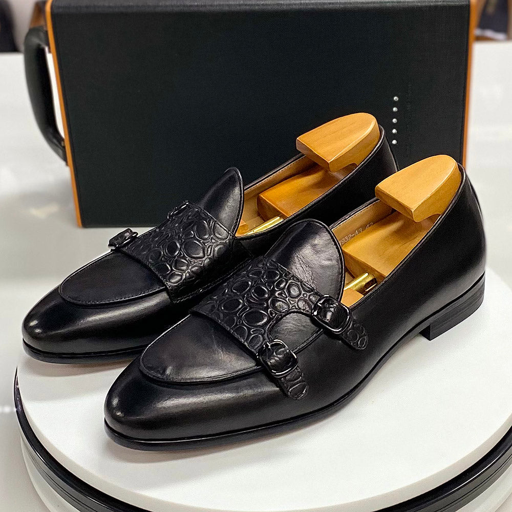 Luxury Men Genuine Cow Leather Dress Shoes Men Dresses Shoes - Tophatter Daily Deals
