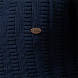 Luxury Striped Thick Warm Crew Neck Winter Sweater Men's Clothing - Tophatter Daily Deals