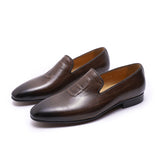 Luxury Suit Formal Genuine Leather Dress Loafers Shoes Men Dresses Shoes - Tophatter Daily Deals