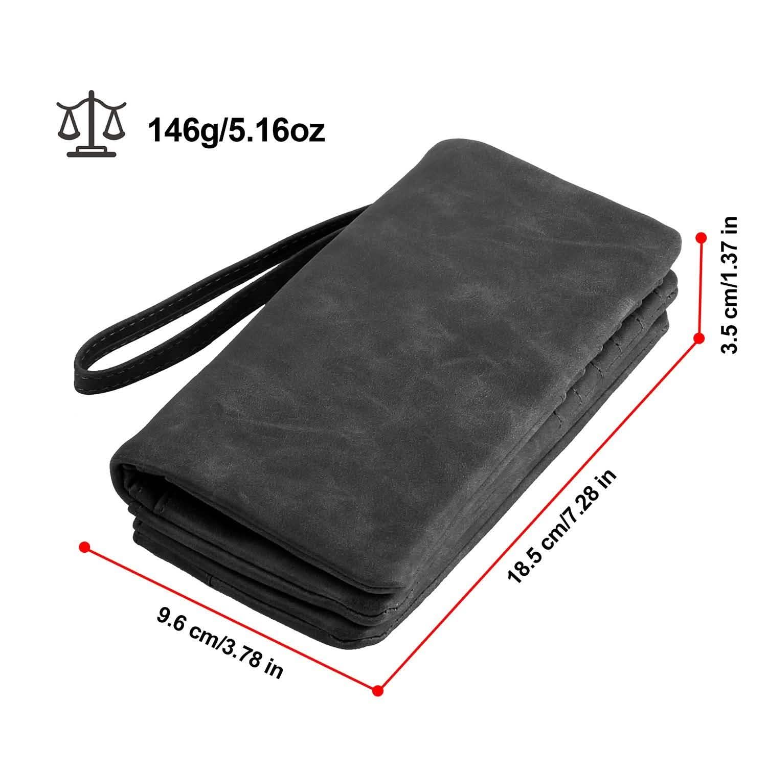 Luxury Women's Leather Clutch Wallet Handbags & Wallets - Tophatter Daily Deals