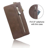 Luxury Women's Leather Clutch Wallet Handbags & Wallets - Tophatter Daily Deals