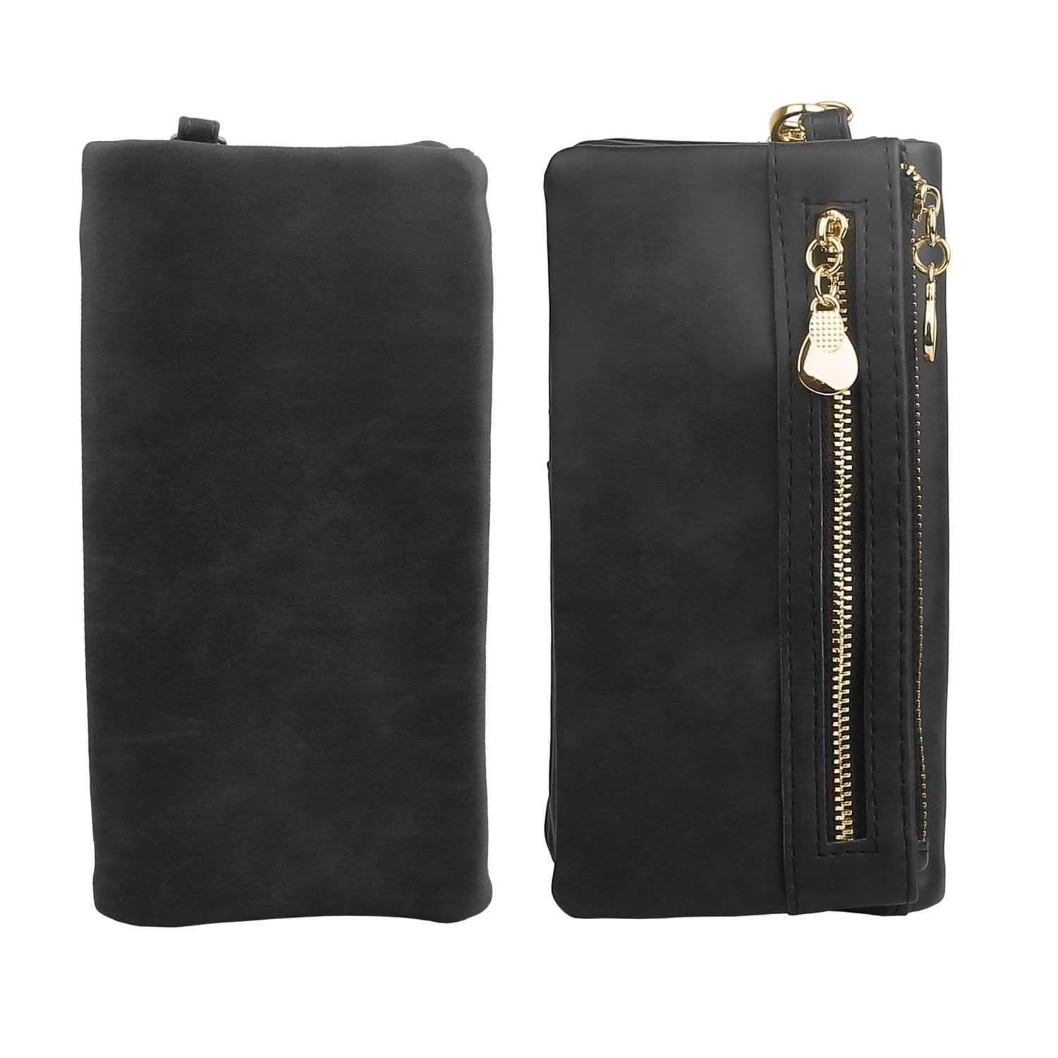 Luxury Women's Leather Clutch Wallet Handbags & Wallets - Tophatter Daily Deals