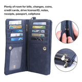 Luxury Women's Leather Clutch Wallet Handbags & Wallets - Tophatter Daily Deals