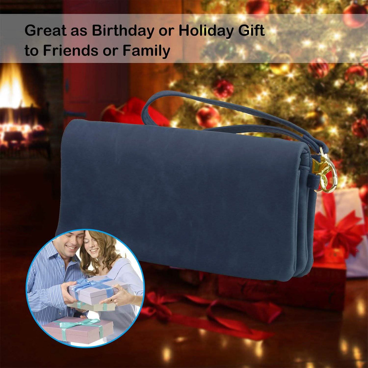 Luxury Women's Leather Clutch Wallet Handbags & Wallets - Tophatter Daily Deals