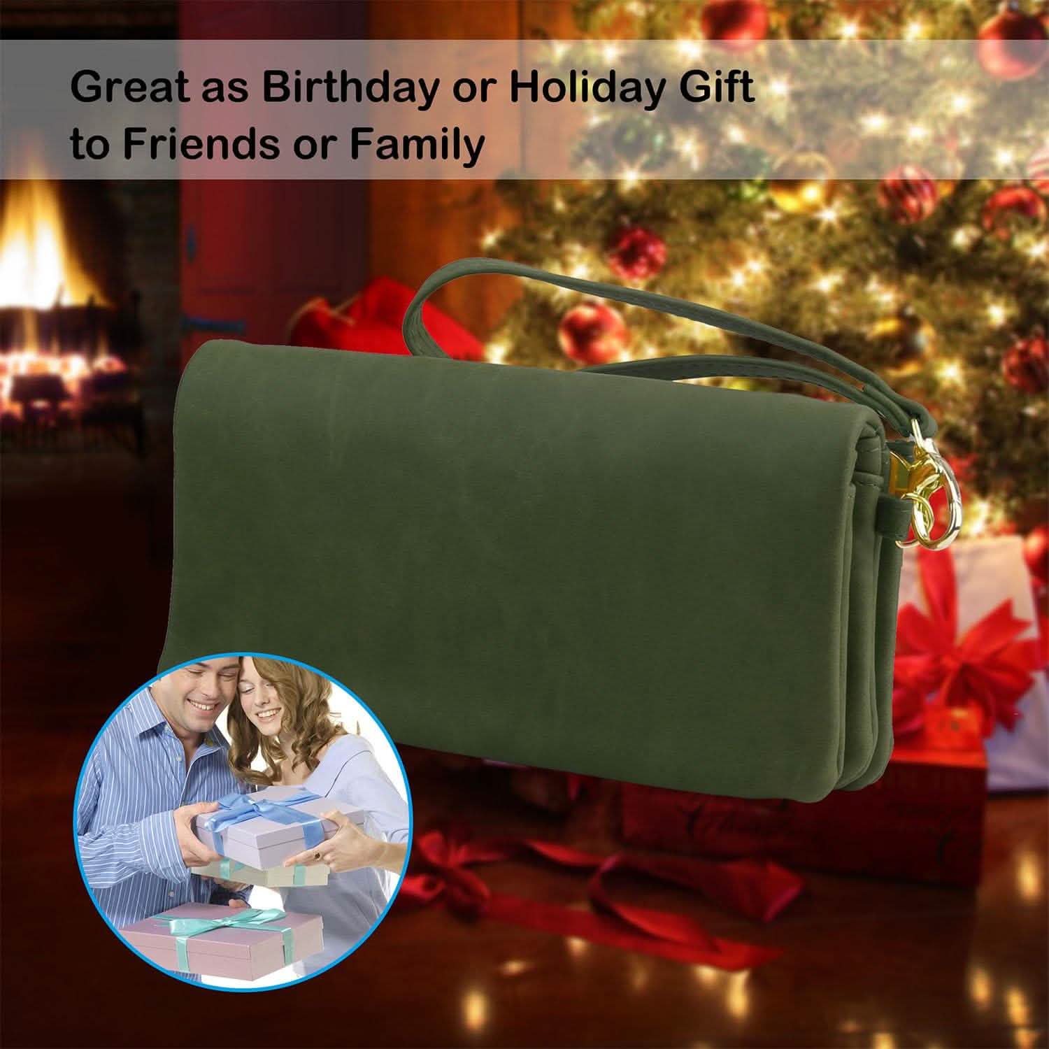 Luxury Women's Leather Clutch Wallet Handbags & Wallets - Tophatter Daily Deals