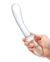 Glas 9" Classic Curved Clear Dual-Ended Glass Dildo for G-Spot and Anal Play > Glass > Dildos - Tophatter Daily Deals