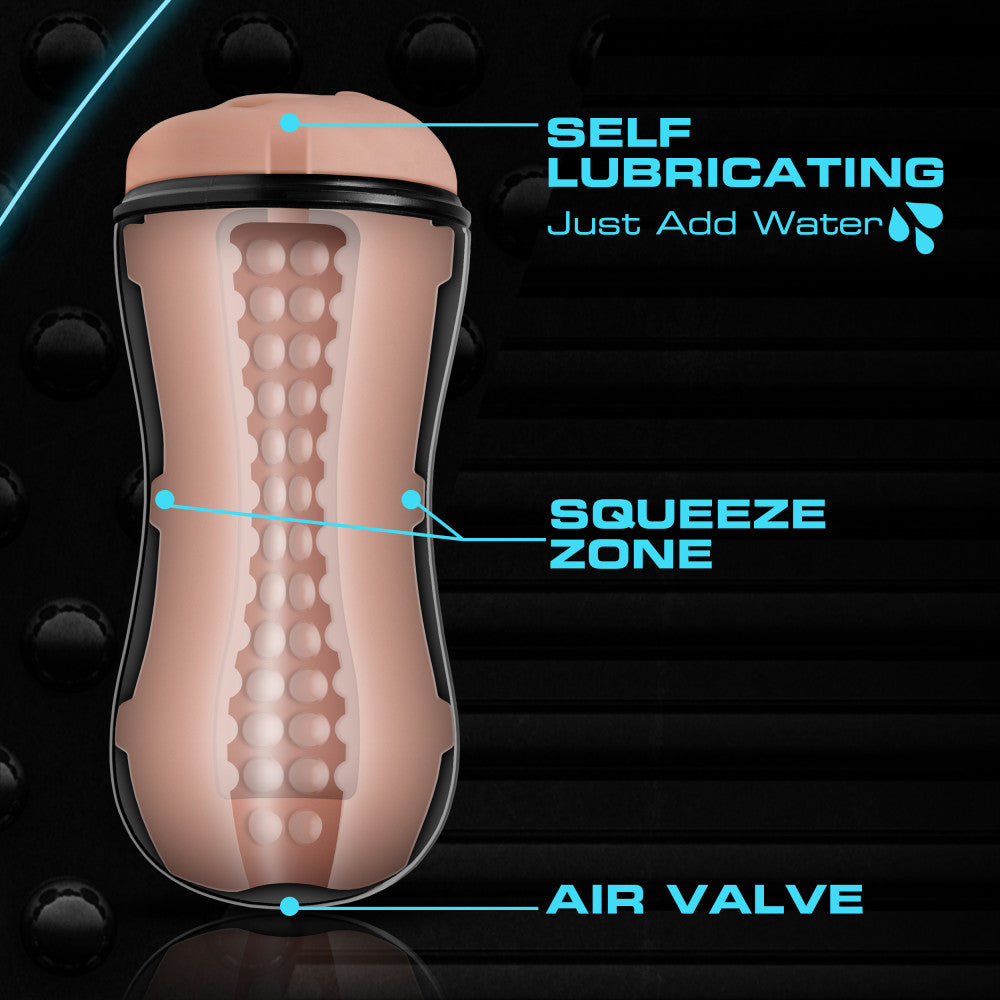 M For Men Soft and Wet Vanilla – Self-Lubricating Stroker Cup > Sex Toys For Men > Masturbators Cup - Tophatter Daily Deals