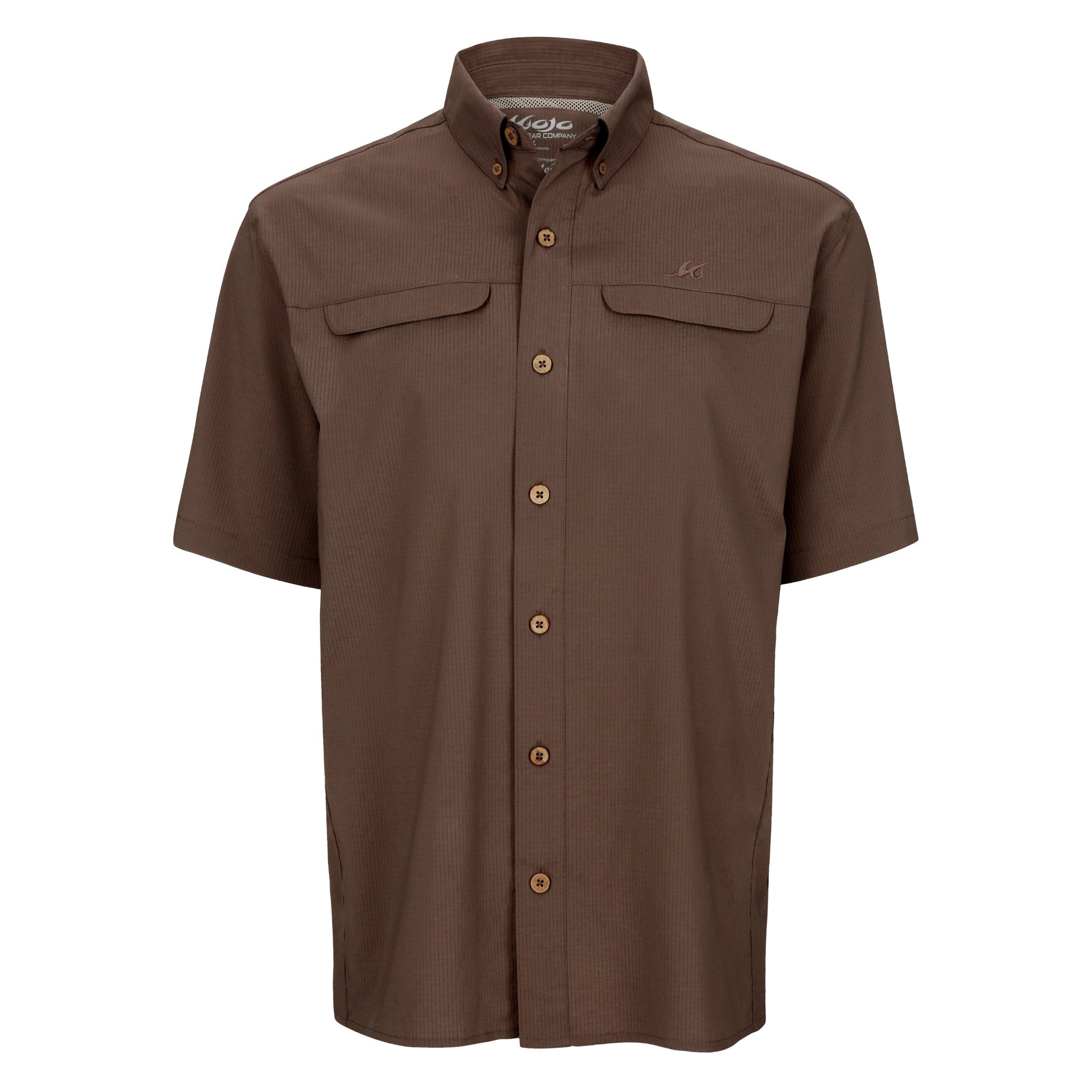 Mojo Sportswear Company Mr. Big Short Sleeve Men's Fishing Shirt Osprey Polos - Tophatter Daily Deals