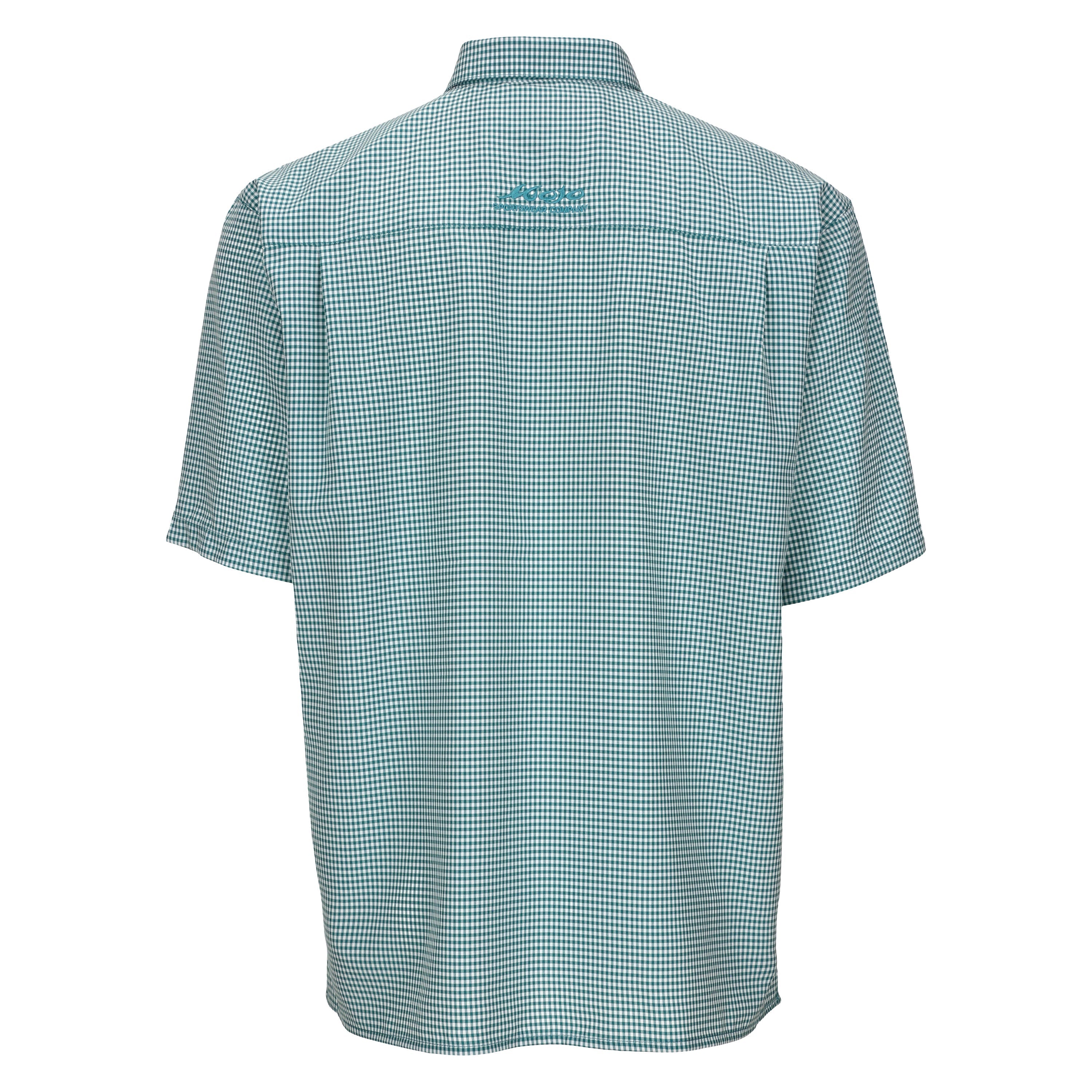 Mojo Sportswear Company Mr. Big Sport Check Short Sleeve Men's Fishing Shirt Polos - Tophatter Daily Deals