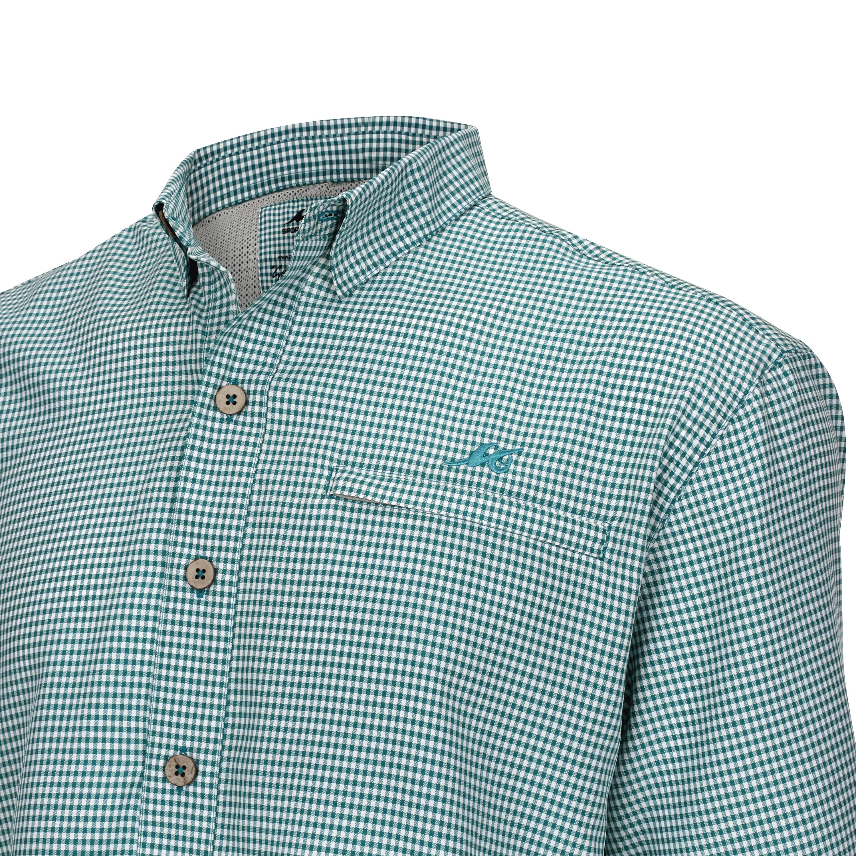 Mojo Sportswear Company Mr. Big Sport Check Short Sleeve Men's Fishing Shirt Polos - Tophatter Daily Deals