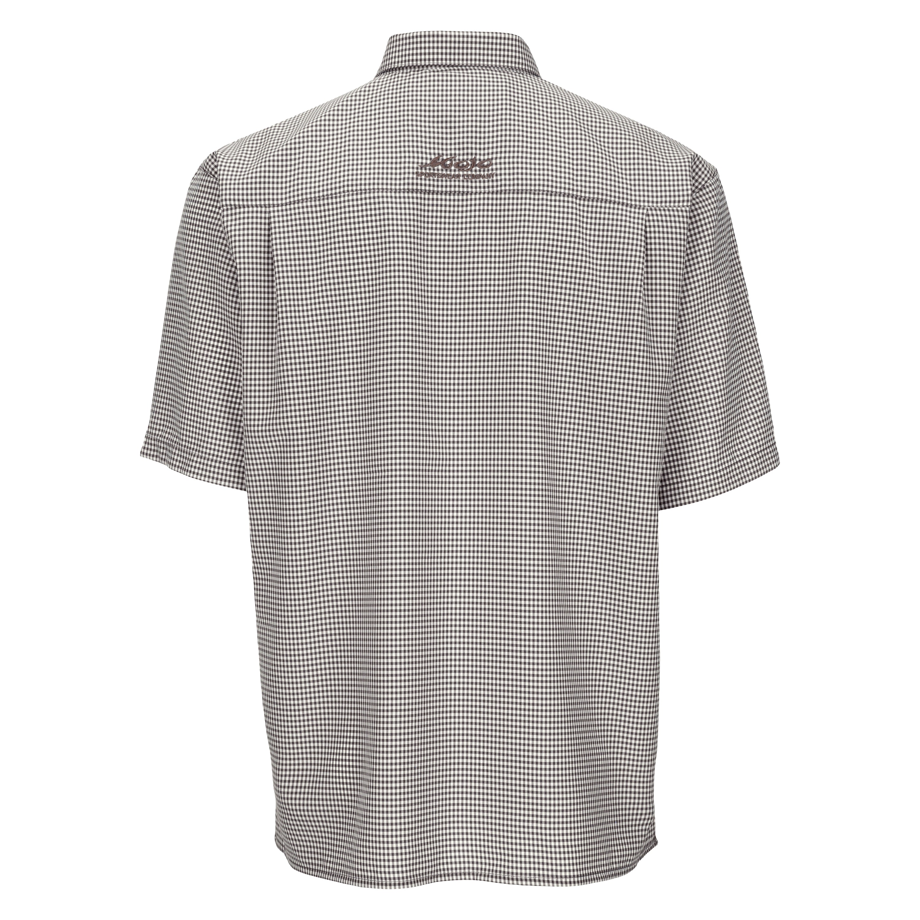 Mojo Sportswear Company Mr. Big Sport Check Short Sleeve Men's Fishing Shirt Polos - Tophatter Daily Deals