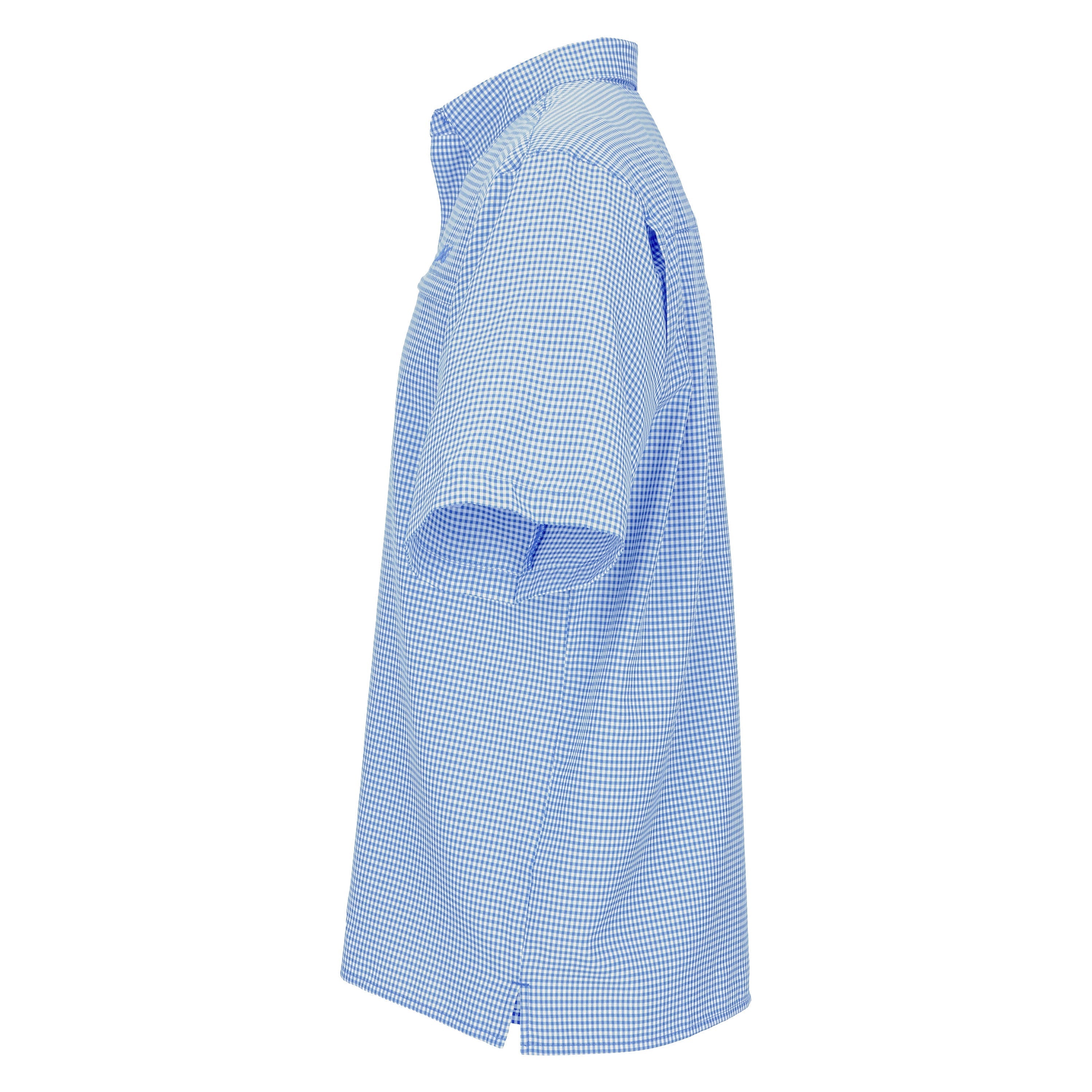 Mojo Sportswear Company Mr. Big Sport Check Short Sleeve Men's Fishing Shirt Polos - Tophatter Daily Deals