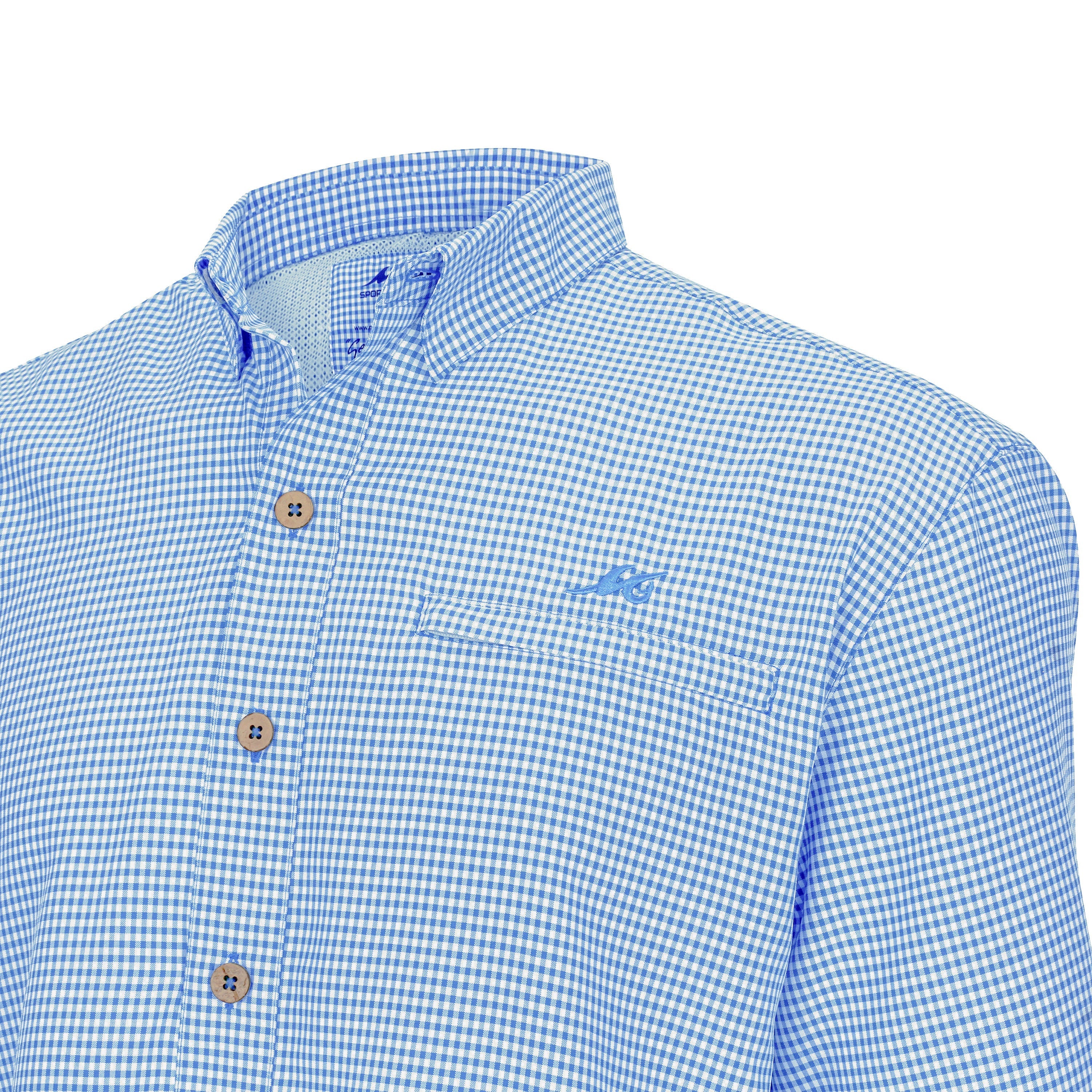 Mojo Sportswear Company Mr. Big Sport Check Short Sleeve Men's Fishing Shirt Polos - Tophatter Daily Deals