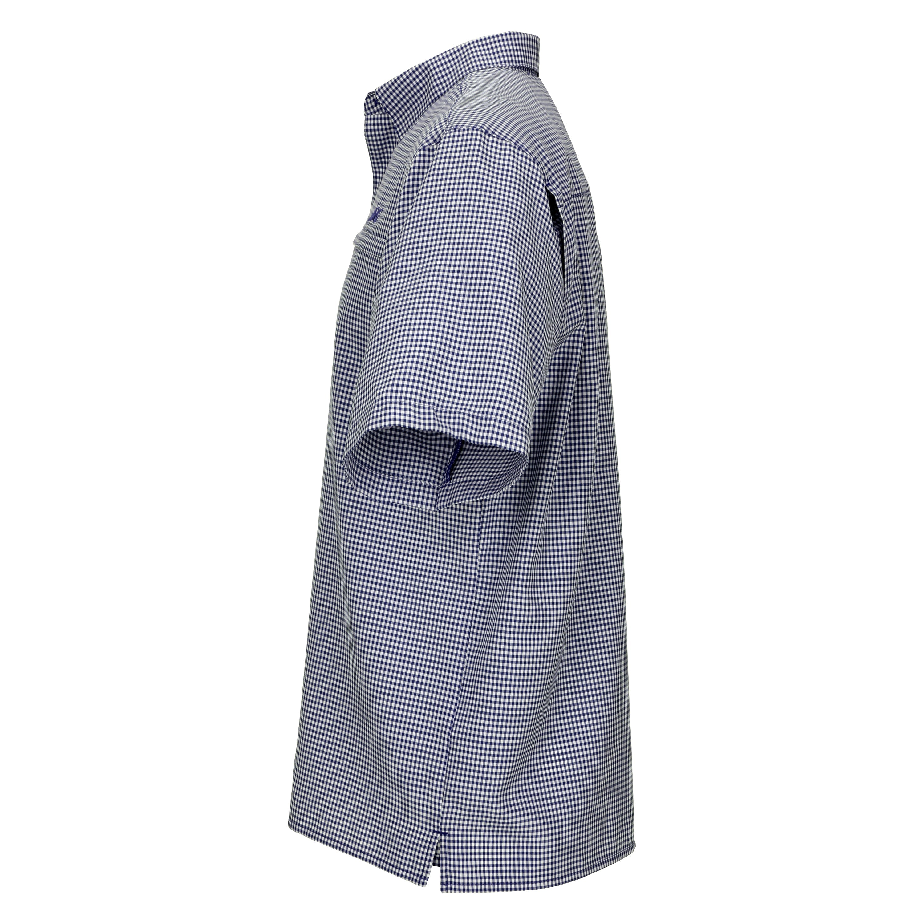 Mojo Sportswear Company Mr. Big Sport Check Short Sleeve Men's Fishing Shirt Polos - Tophatter Daily Deals