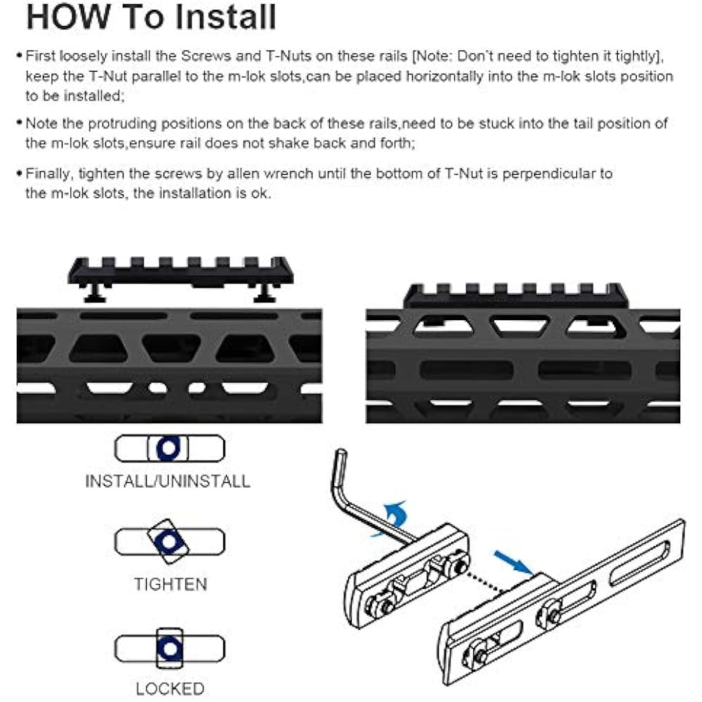 M-LOK TO PICATINNY ADAPTER, 5 SLOT - Tophatter's Army Deals OPTICS & SCOPES - Tophatter Daily Deals
