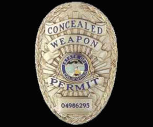 C10 - Custom Engraved Badge by C.W. Nielsen MFG - Tophatter's Weapons'N'Deals Oval - Tophatter Daily Deals