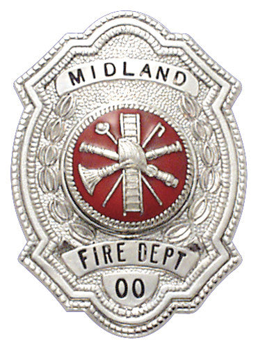 M100A - Custom Engraved Badge by Smith & Warren - Tophatter's Weapons'N'Deals Firefighter - Tophatter Daily Deals