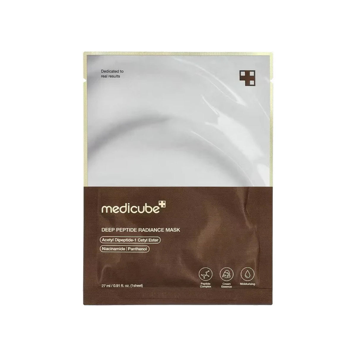 Medicube Deep Peptide Radiance Sheet Mask 1pc Sachets/Units - Tophatter Daily Deals