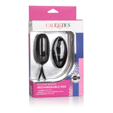 Silicone Remote Egg Black With 12 Vibration Functions and Remote Control > Sex Toys For Ladies > Vibrating Eggs - Tophatter Daily Deals