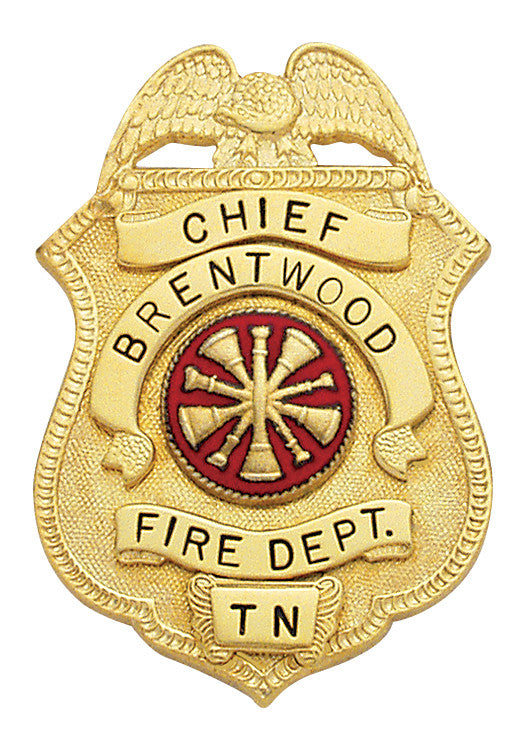 M204 - Custom Engraved Badge by Smith & Warren - Tophatter's Weapons'N'Deals Eagle Top - Tophatter Daily Deals