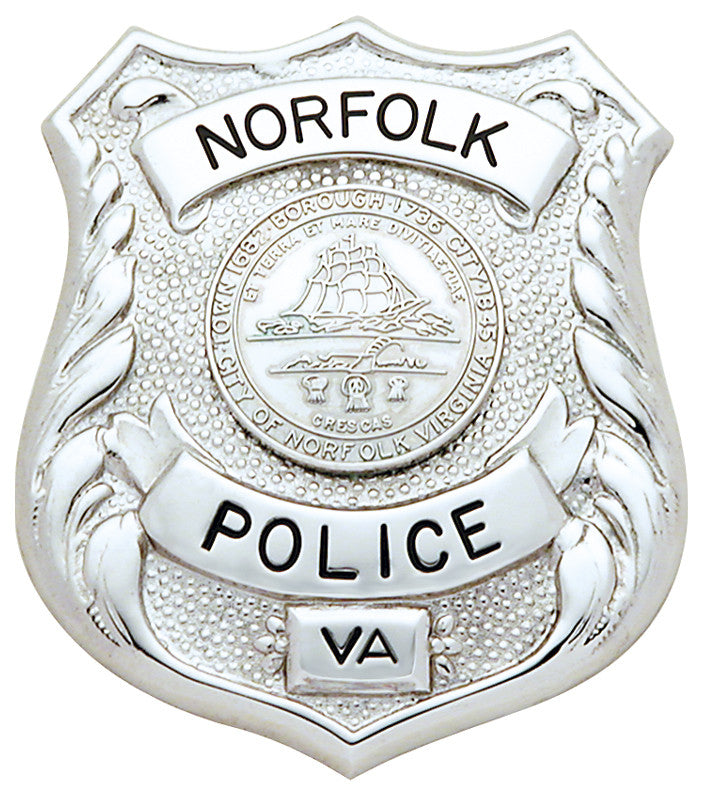 M216 - Custom Engraved Badge by Smith & Warren - Tophatter's Weapons'N'Deals Shield Style - Tophatter Daily Deals