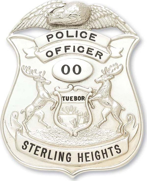 M224A - Custom Engraved Badge by Smith & Warren - Tophatter's Weapons'N'Deals maxarmory - Tophatter Daily Deals