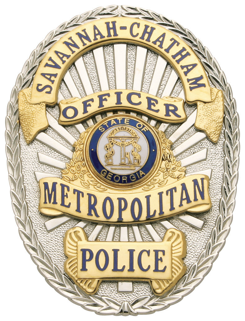 M261B - Custom Engraved Badge by Smith & Warren - Tophatter's Weapons'N'Deals Oval - Tophatter Daily Deals