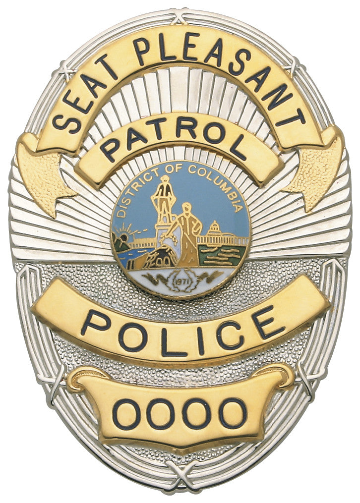 M263 - Custom Engraved Badge by Smith & Warren - Tophatter's Weapons'N'Deals Oval - Tophatter Daily Deals