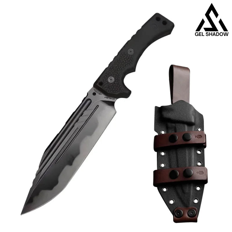 M32 K Version Sheath Camping Outdoor Knife-GS82 Black KNIVES - Tophatter Daily Deals