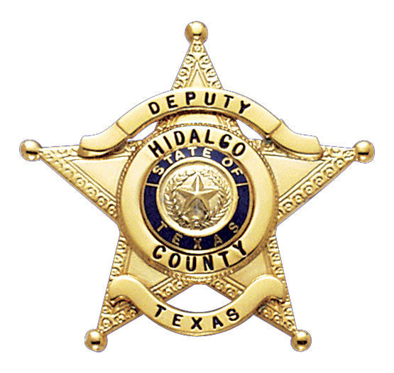 M375TX - Custom Engraved Badge by Smith & Warren - Tophatter's Weapons'N'Deals 5 Point Stars - Tophatter Daily Deals