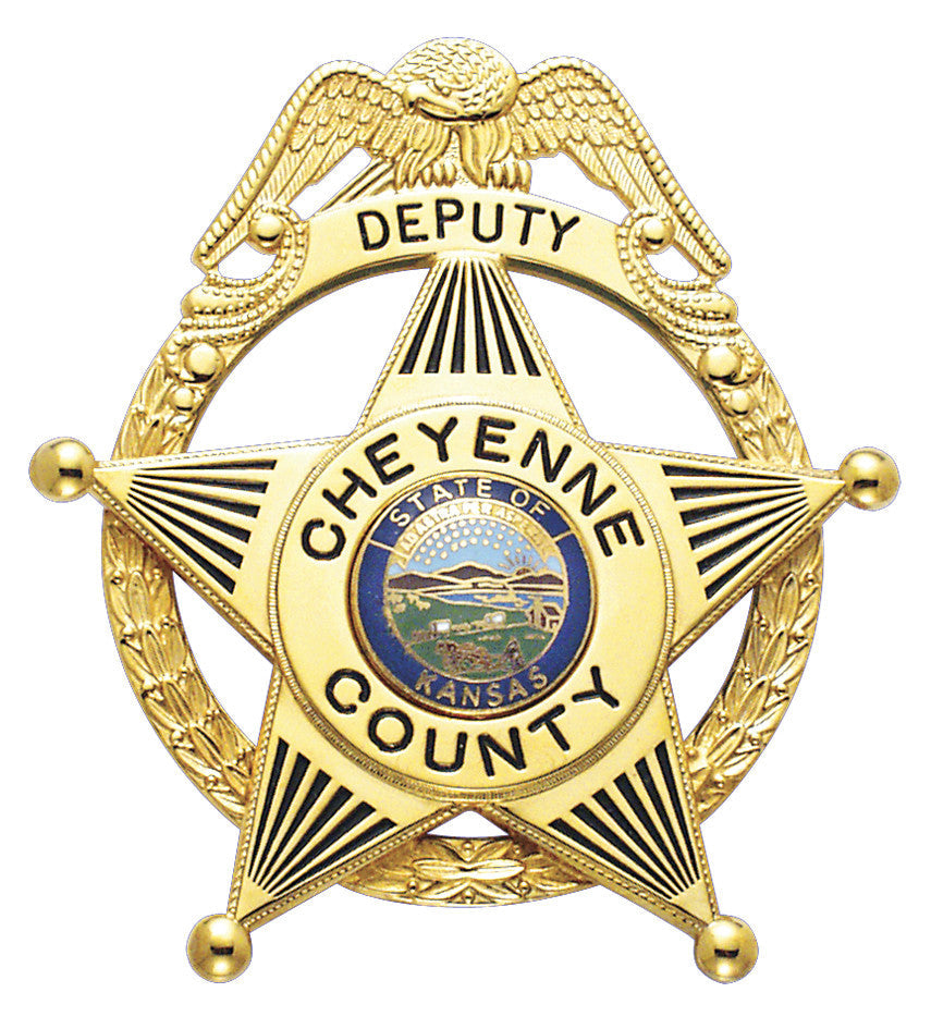 M379- Custom Engraved Badge by Smith & Warren - Tophatter's Weapons'N'Deals 5 Point Stars - Tophatter Daily Deals